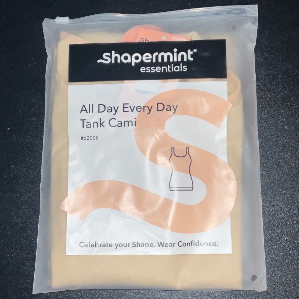 Shapermint Essentials All Day Tank Cami in Beige